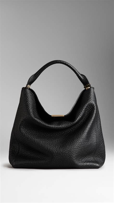 medium leather hobo bag burberry|burberry over the shoulder bags.